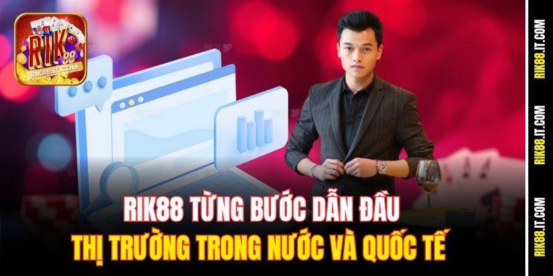 Nguyễn Hoàng Huy 4 Rik88 từng bước dẫn đầu thị trường trong nước và quốc tế